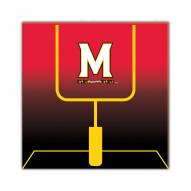 Maryland Terrapins Goal Gradient 10" x 10" Sign
