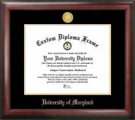 Maryland Terrapins Gold Embossed Diploma Frame