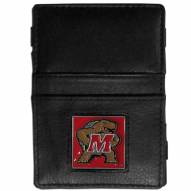 Maryland Terrapins Leather Jacob's Ladder Wallet