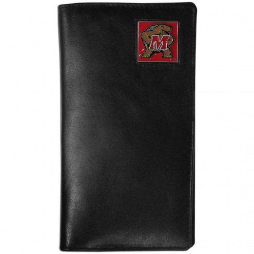 Maryland Terrapins Leather Tall Wallet