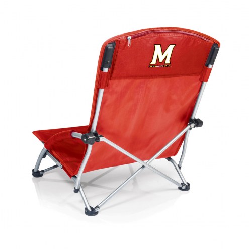 Maryland Terrapins Red Tranquility Beach Chair
