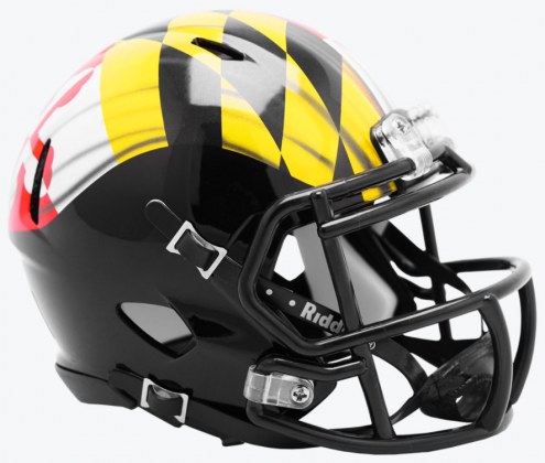 Maryland Terrapins Riddell Speed Mini Collectible Pride Football Helmet