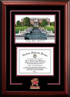 Maryland Terrapins Spirit Graduate Diploma Frame