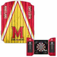 Maryland Terrapins Dartboard Cabinet