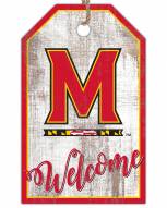 Maryland Terrapins Welcome Team Tag 11" x 19" Sign