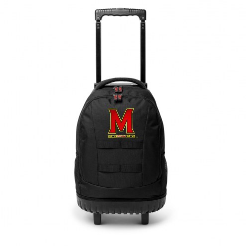 NCAA Maryland Terrapins Wheeled Backpack Tool Bag