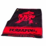 Maryland Terrapins Woven Golf Towel