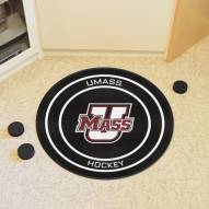 Massachusetts Minutemen Hockey Puck Mat