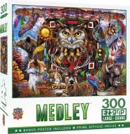 Medley Animal Totems 300 Piece EZ Grip Puzzle