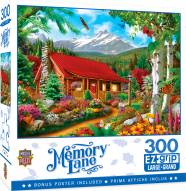 Memory Lane Mountain Hideaway 300 Piece EZ Grip Puzzle