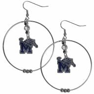 Memphis Tigers 2" Hoop Earrings