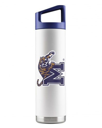 Memphis Tigers 22 oz. Stainless Steel Powder Coated Water Bottle