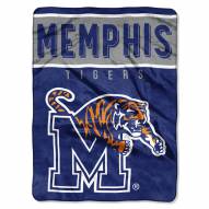 Memphis Tigers Basic Plush Raschel Blanket