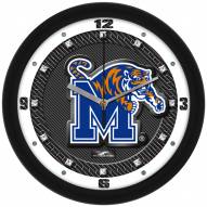Memphis Tigers Carbon Fiber Wall Clock