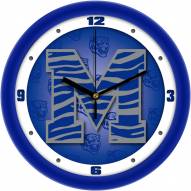 Memphis Tigers Dimension Wall Clock