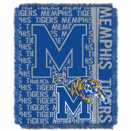 Memphis Tigers Double Play Woven Throw Blanket