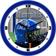 Memphis Tigers Football Helmet Wall Clock