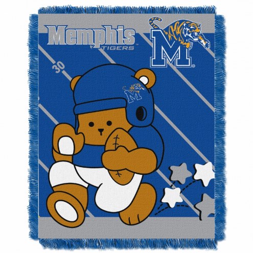 Memphis Tigers Fullback Baby Blanket