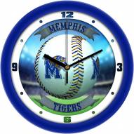 Memphis Tigers Home Run Wall Clock