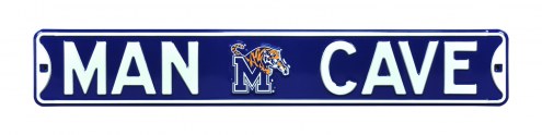 Memphis Tigers Man Cave Street Sign