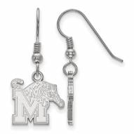 Memphis Tigers Sterling Silver Small Dangle Earrings