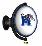 Memphis Tigers Oval Rotating Lighted Wall Sign