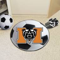 Mercer Bears Soccer Ball Mat