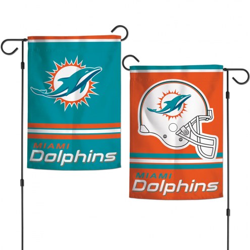 Miami Dolphins 11&quot; x 15&quot; Garden Flag
