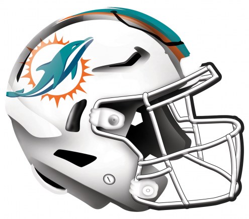 Miami Dolphins 12&quot; Helmet Sign