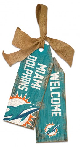 Miami Dolphins 12&quot; Team Tags