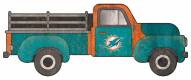 Miami Dolphins 15" Truck Cutout Sign
