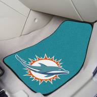 Miami Dolphins 2-Piece Carpet Car Mats