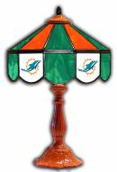 Miami Dolphins 21" Glass Table Lamp