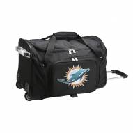 Miami Dolphins 22" Rolling Duffle Bag