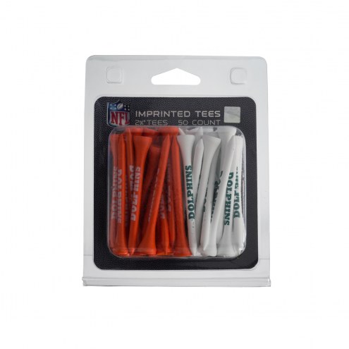 Miami Dolphins 50 Golf Tee Pack