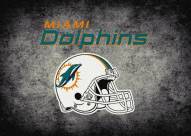 Miami Dolphins 6' x 8' NFL Distressed Area Rug