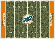 Miami Dolphins 6' x 8' NFL Home Field Area Rug