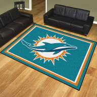 Miami Dolphins 8' x 10' Area Rug