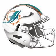Miami Dolphins Authentic Helmet Cutout Sign