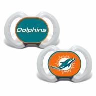 Miami Dolphins Baby Pacifier 2-Pack