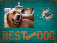 Miami Dolphins Best Dog Clip Frame