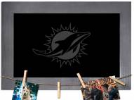 Miami Dolphins Chalkboard with Frame