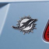 Miami Dolphins Chrome Metal Car Emblem