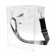 Miami Dolphins Clear Ticket Satchel