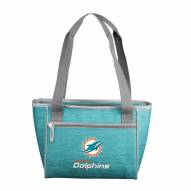 Miami Dolphins Crosshatch 16 Can Cooler Tote