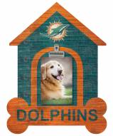 Miami Dolphins Dog Bone House Clip Frame