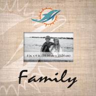 Miami Dolphins Family Picture Frame
