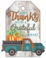 Miami Dolphins Gift Tag and Truck 11" x 19" Sign