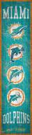 Miami Dolphins Heritage Banner Vertical Sign