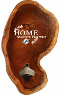 Miami Dolphins Home Sweet Home Wood Slab